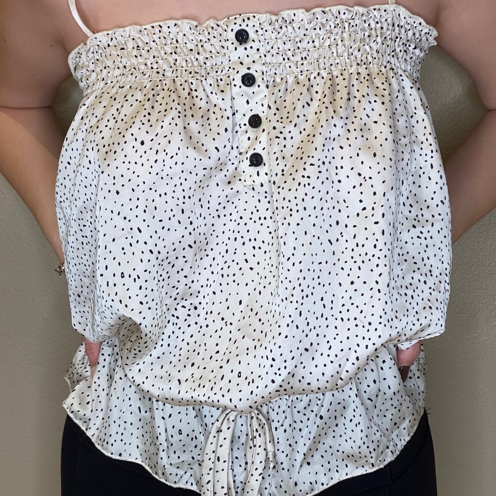 Noble Polka Dot Top